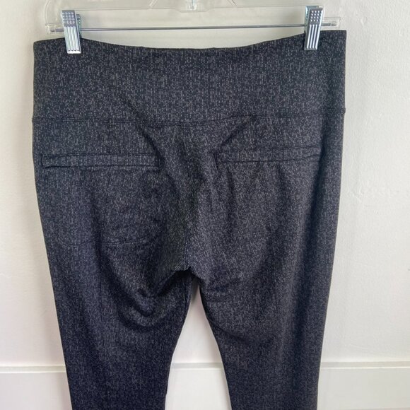 Athleta Black & Gray Delancey Textured Tight - Picture 8 of 9